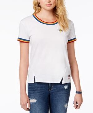 Peace Love World Good-mood Graphic T-shirt