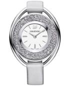 Swarovski Women's Stainless Steel Crystalline Fabric Strap Watch 37mm