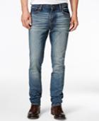 William Rast Men's Slim-fit Straight-leg Dean Bayou Jeans