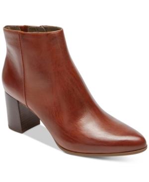 Rockport Women's Total Motion Lynix Block Heel Booties Women's Shoes
