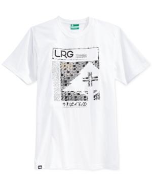Lrg Gridlock Box Graphic-print Logo T-shirt