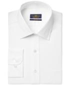 Club Room Estate Wrinkle Resistant White Solid Dress Shirt, Only At Macy's