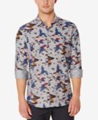 Perry Ellis Men's Paint Print Long-sleeve Shirt