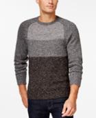 Club Room Big And Tall Colorblocked Sweater, Only At Macy's