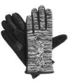 Isotoner Signature Smartouch Marled Cable Smartouch Tech Gloves