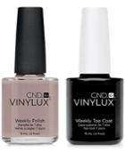 Creative Nail Design Vinylux Svelte Suede Nail Polish & Top Coat (two Items), 0.5-oz, From Purebeauty Salon & Spa