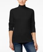 Karen Scott Petite Turtleneck Top, Only At Macy's