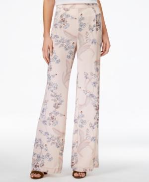 Bar Iii Printed Flared Pants, Only At Macy's