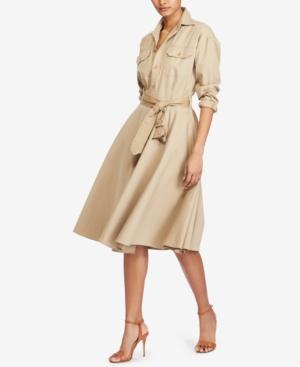 Polo Ralph Lauren Cotton Chino Shirtdress