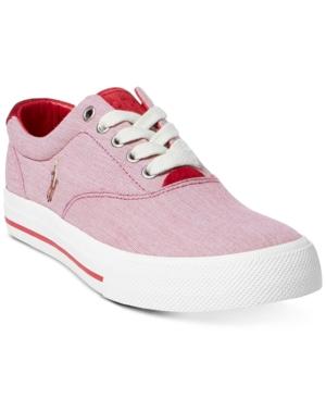 Polo Ralph Lauren Men's Vaughn Pinstripe Sneakers Men's Shoes