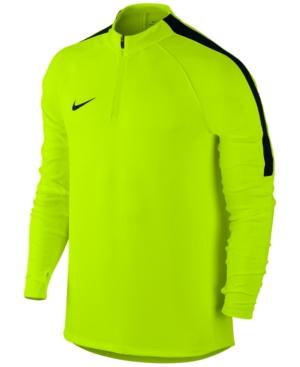 Nike Men's Drill Dri-fit Quarter-zip Soccer Top