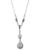 Givenchy Necklace, Ornate Crystal Pendant