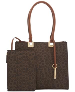 Calvin Klein Juliette Signature Medium Tote