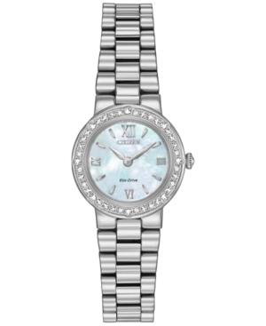 Citizen Women's Eco-drive Stainless Steel Bracelet Watch 23mm Ew9820-54n