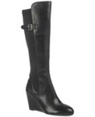 Franco Sarto Obelisk Over-the-knee Wedge Boots Women's Shoes