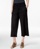 Eileen Fisher Cropped Wide-leg Pants, Regular & Petite