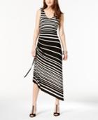 I.n.c. Ruched Maxi Dress, Created For Macy's