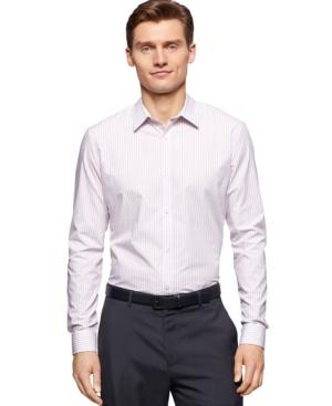 Calvin Klein Liquid Cotton Striped Button-front Shirt