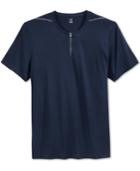 Inc International Concepts Men's Zipper Henley, Only At Macy's