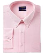 Club Room Men's Estate Big And Tall Fit Wrinkle Resistant Pinpoint Dress Shirt, Only At Macy's
