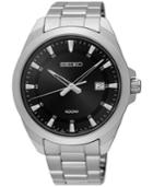 Seiko Men's Special Value Stainless Steel Bracelet Watch 42mm Sur209