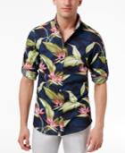 Tommy Hilfiger Men's Paradise Flower Linen Blend Shirt