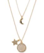 Ivanka Trump Rose Gold-tone Two-in-one Star And Moon Charm Pendant Necklace