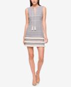 Jessica Simpson Tassel-tie Woven Fringe Dress