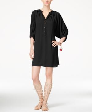 Rachel Rachel Roy Three-quarter-sleeve Shirtdress
