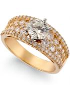Diamond Multi-row Ring (2-1/4 Ct. T.w.) In 14k Gold