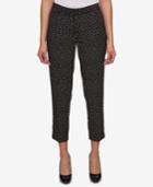 Tommy Hilfiger Polka-dot Ankle Pants, Created For Macy's