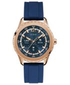 Guess Connect Women's Blue Silicone Strap Touchscreen Smart Watch 40mm