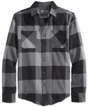 American Rag Men's Frosty Flannel Shirt