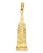 14k Gold Charm, Empire State Building Charm