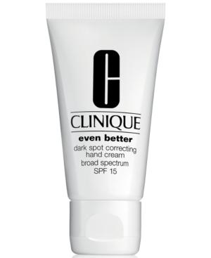 Clinique Even Better Dark Spot Correcting Hand Cream Broad Spectrum Spf 15, 30 Ml