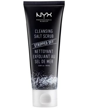 Nyx Professional Makeup Stripped Off Cleansing Salt Scrub, 3.38 Fl. Oz.