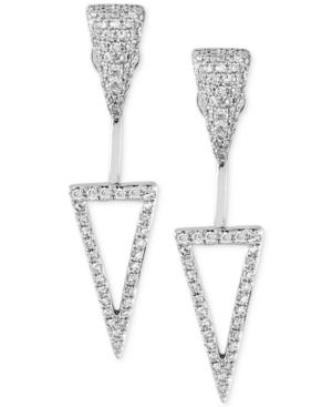 Geo By Effy Diamond Ear Jackets (5/8 Ct. T.w.) In 14k White Gold