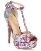 Thalia Sodi Flor Rhinestone T-strap Pumps, Only At Macy's Women's Shoes