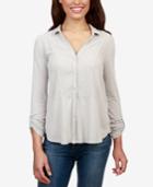 Lucky Brand Roll-tab Shirt