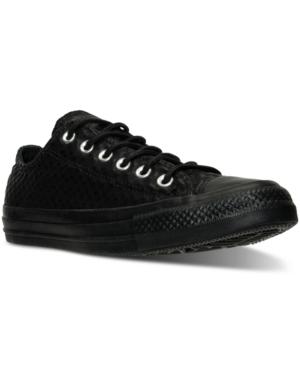 Converse Women's Chuck Taylor Ox Craft Leather Casual Sneakers From Finish Line