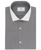 Ryan Seacrest Distinction Men's Slim-fit Non-iron Gray French Cuff Dress Shirt, Only At Macy's