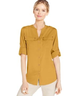 Charter Club Utility Shirt, Only At Macy's