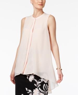 Alfani Flyaway High-low Blouse, Only At Macy's