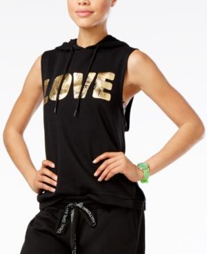 Material Girl Active Juniors' Graphic Hoodie, Created For Macy's
