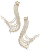 Thalia Sodi Gold-tone Multi-strand Fringe Drop Earrings, Only At Macy's