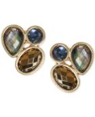 Lonna & Lilly Gold-tone Cluster Stud Earrings