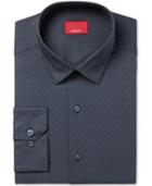 Alfani Men's Slim-fit Stretch Lattice Diamond Point Dress Shirt, Only At Macy's
