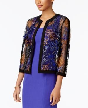 Kasper Lace Flyaway Jacket