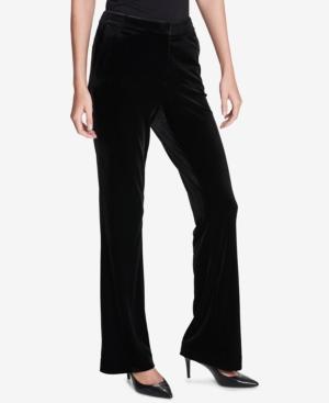 Calvin Klein Velvet Straight-leg Pants