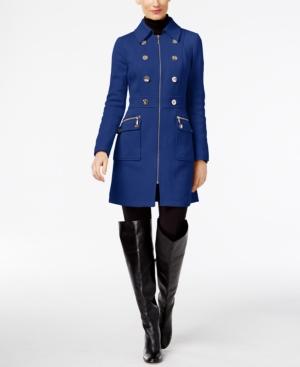 Inc International Concepts Petite Ponte Walker Coat, Only At Macy's
